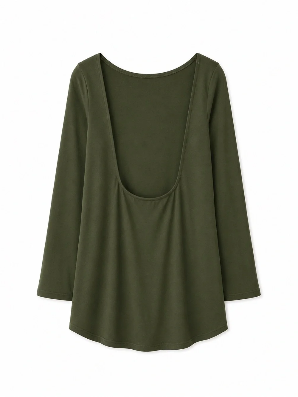 FP BEACH FREE PEOPLE ROSALIA LOW-BACK GREEN DUFFLE MINI DRESS SZ M NWOT